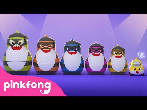 Who took Baby Shark? | Baby Shark 3D | Toy Car | Pinkfong Colors for kids